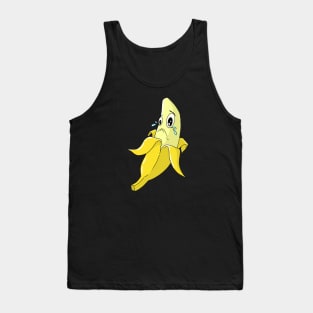 Banana sad Tank Top